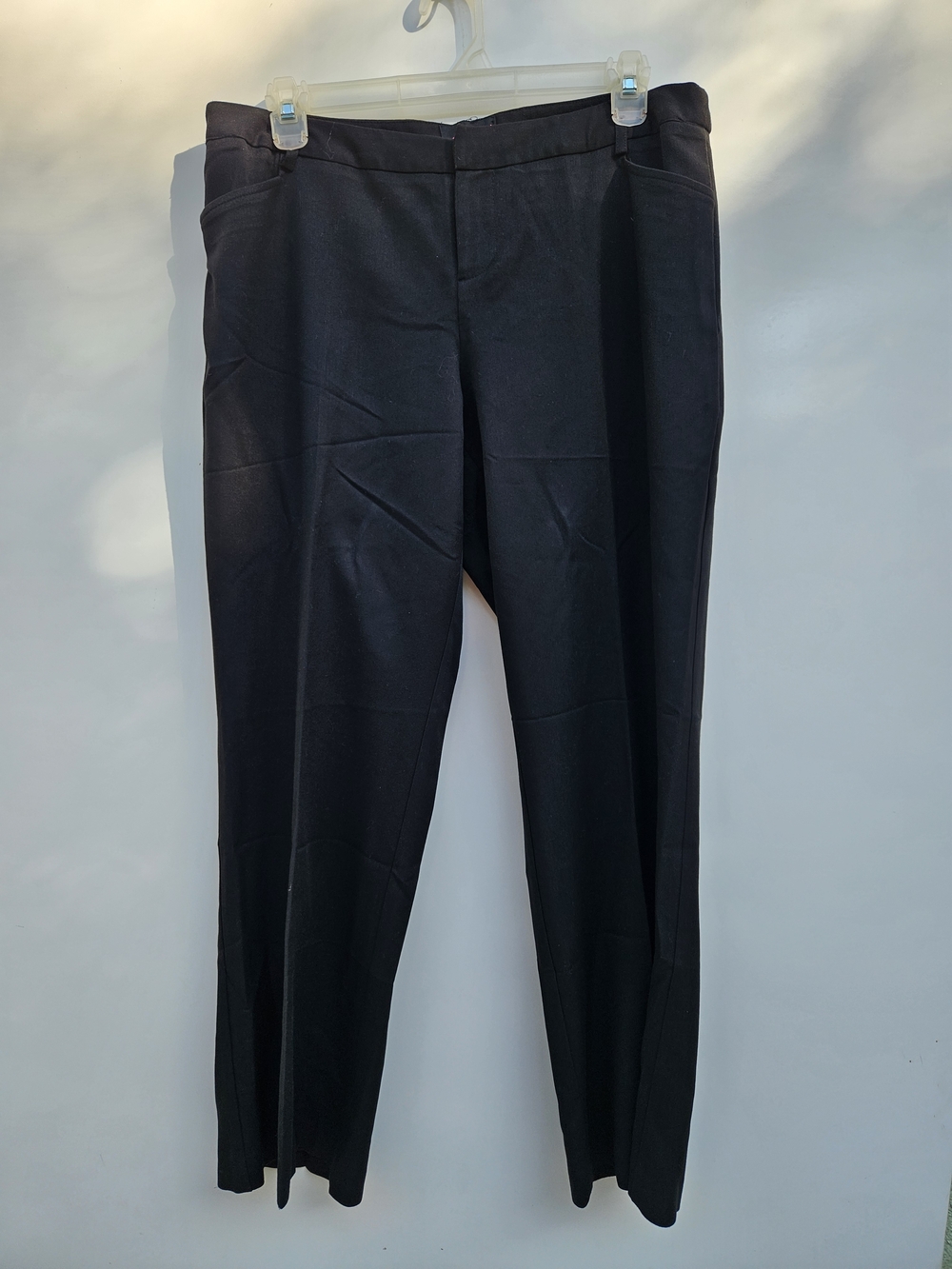 Torrid Women's Black Straight-Leg Dress Pants Size 18